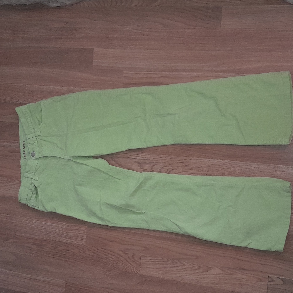 Green Corduroy Pants